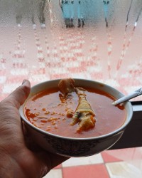 سوپ پای مرغ