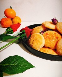 کلوچه پرتقالی وهل وگلاب