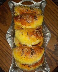 پیراشکی گوشت وقارچ