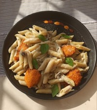 پاستا پنه با سس آلفردو