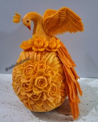 حکاکی کدو حلوایی