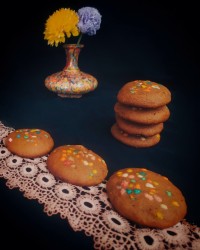 کوکی شکلاتی شیره انگور