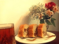 کیک کافه ایی نارگیلی