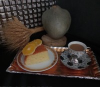 کیک هل وگلاب