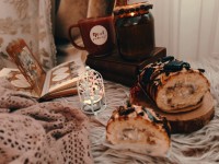 رولت خامه ای شکلاتی