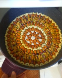 تزئین زیره جوش و حلوای عروس