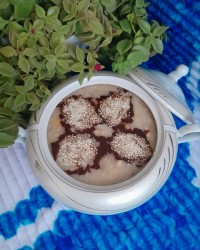 حلیم با گوشت گوسفندی خوشمزه جاتون خالی عزیزان