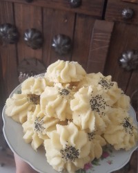 شیرینی بهشتی بسیار لطیف و خوشمزه