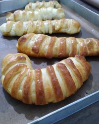 اشترودل مرغ و گوشت