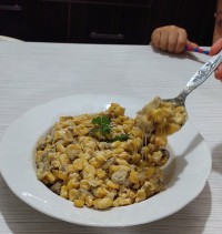 ذرت مکزیکی.ترش تره. هویج پلو