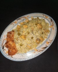 نخودپلو بامرغ