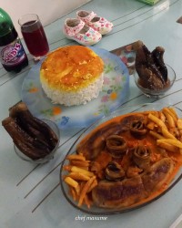 خوراک بادمجان ورقی