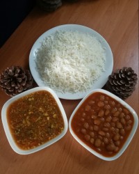 خوراک لوبیا سفید اسپانیایی