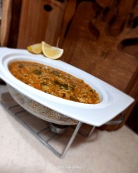 سوپ جو و بلغور