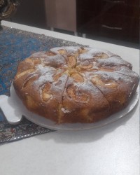 کیک سیب خوشمزه