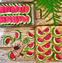 شیرینی هندوانه ای