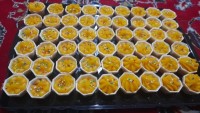 حلوای شیر زعفرانی
