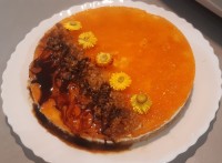 چیز کیک خرمالو