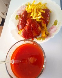 پلو و مرغ سسی خوشمزه