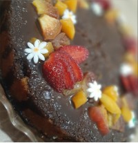 کیک میوه ایی