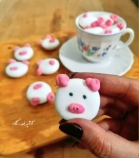 مارشمالو خونگی با پودر ژله