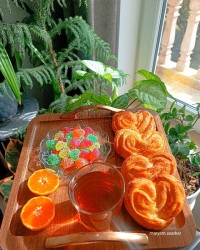 نان شیرینی قلبی