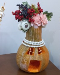 تزیین کدو حلوایی