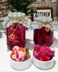 ترشی سرخه شور