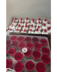 کاپ کیک و ژله یلدایی