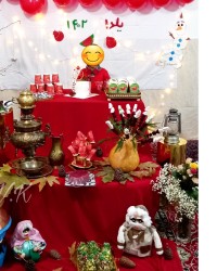 جشن یلدا کلاس گل پسر