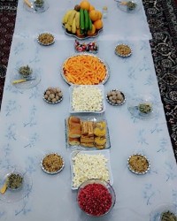 سفره شب یلدا