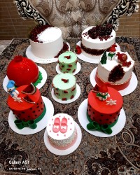 کیک های یلدایی
