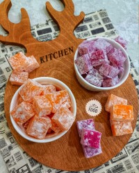 باسلوق ژله ای دورنگ