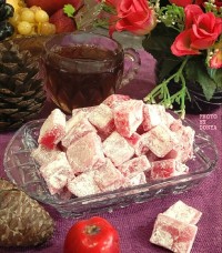 باسلوق ژله ای میوه ای (اناری)