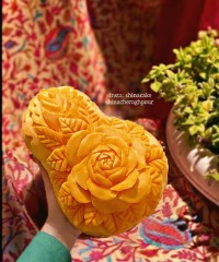 مبوه آرایی حکاکی کدو