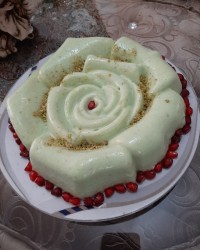 فرنی پسته