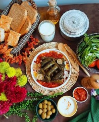 دلمه ی برگ مو