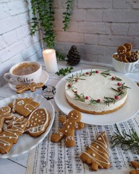 چیز کیک وانیلی