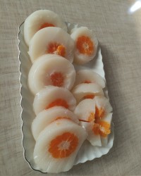 دسر مغزدار نارنگی