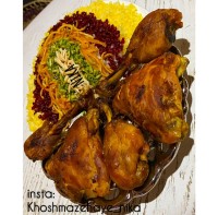 مرصع _پلو _مرغ