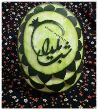 حکاکی هندوانه