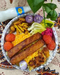 کوبیده مرغ تابه ای
