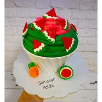 باگر کیک یلدایی