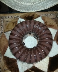 کیک هات چاکلت شکلاتی.