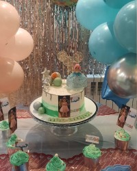 تولدپرنسس کوچولوم کیک LoL