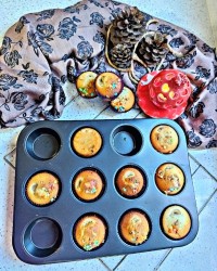 مافین موز و گردو