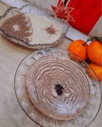 فرنی دو رنگ