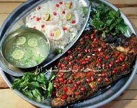 ماهی قزل آلا با حشو