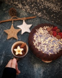 تارت کیک شکلاتی