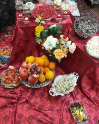 دورهمی شب یلداخونه مادربزرگ